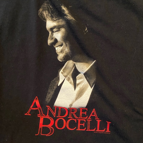 Andrea Bocelli Vintage Shirt (2007) XXL - Picture 2 of 3